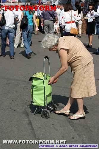 Кировоград: Ярмарка в центре города (фото)